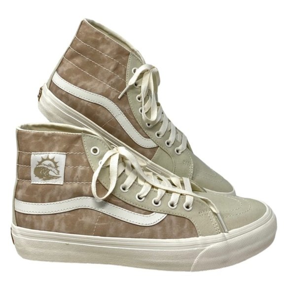 VANS Sk8-Hi 38 Decon Shoe Sand Canvas Men's Size Sneakers Skate VN0A4BX62ZA - Picture 1 of 9